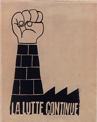 E_affiche la lutte continue